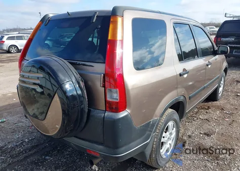 2003 Honda Cr-V Ex из США, поврежденный, VIN JHLRD78803C009124